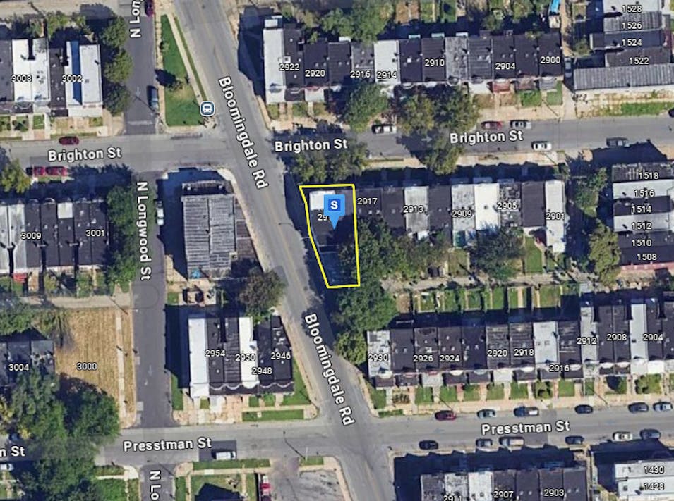 2919 Brighton Street Baltimore, MD 21216, Baltimore City County