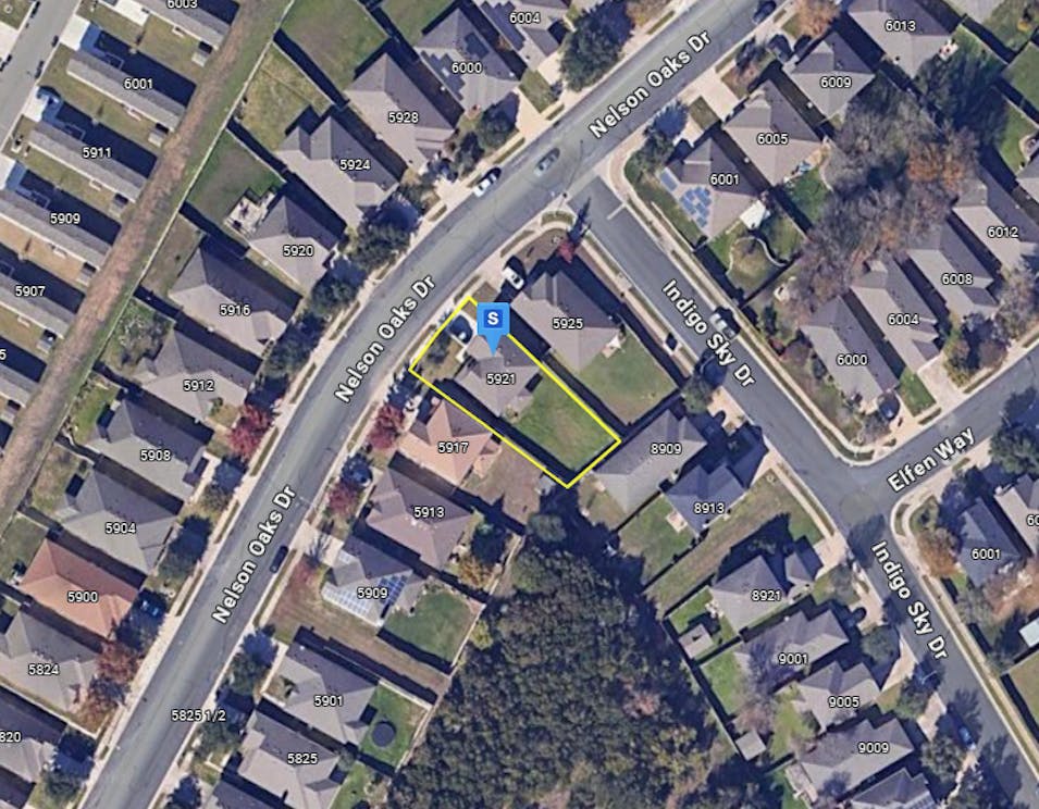 5921 Nelson Oaks Drive Austin, TX 78724, Travis County