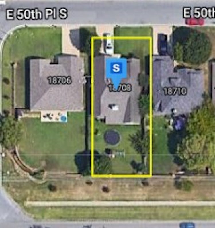 18708 East 50th Place Tulsa, OK 74134, Tulsa County