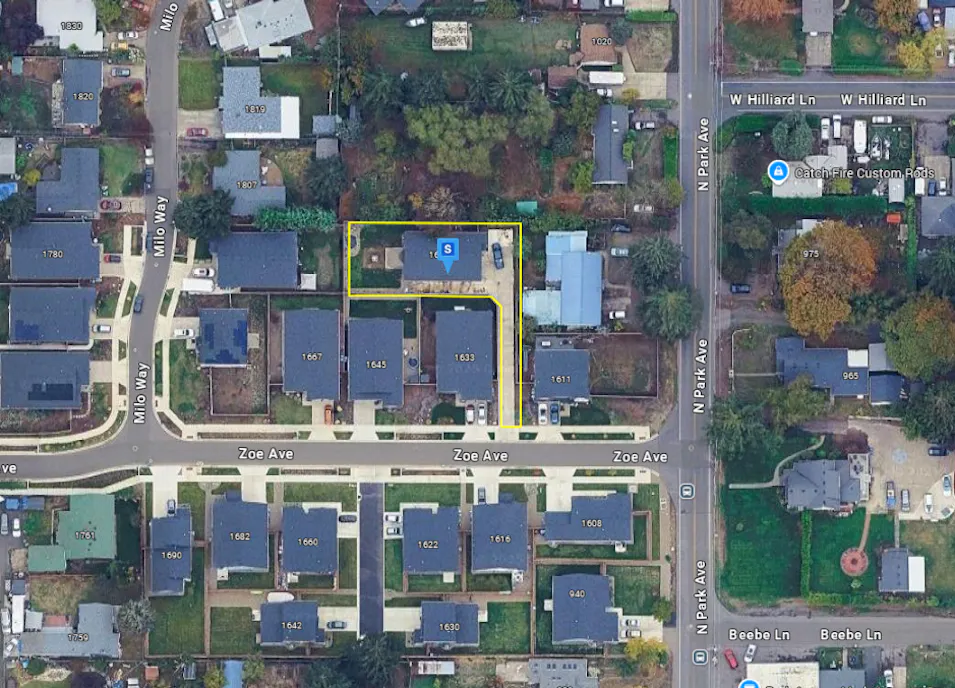 1621 Zoe Ave Eugene, OR 97404, Lane County