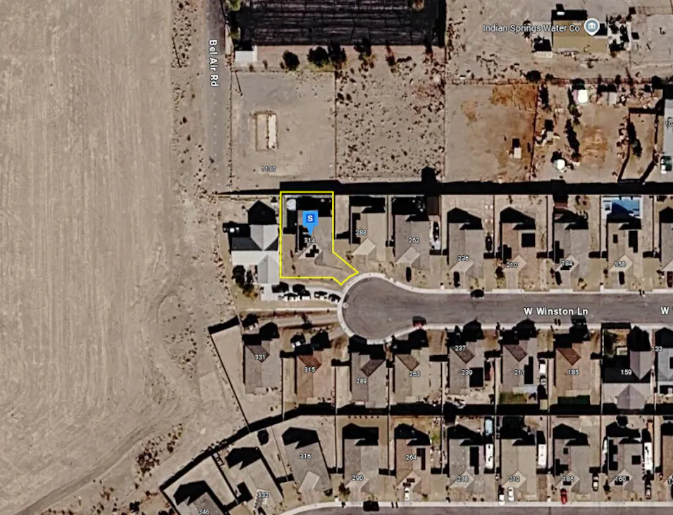 314 W Winston Lane Indian Springs, NV 89018, Clark County