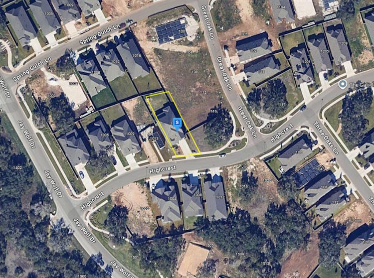 1017 Highcrest Georgetown, TX 78628, Williamson County