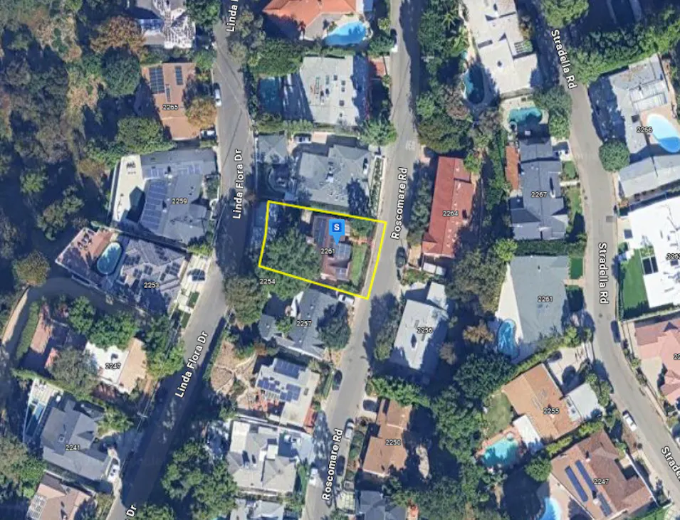 2261 Roscomare Rd Los Angeles, CA 90077, Los Angeles County