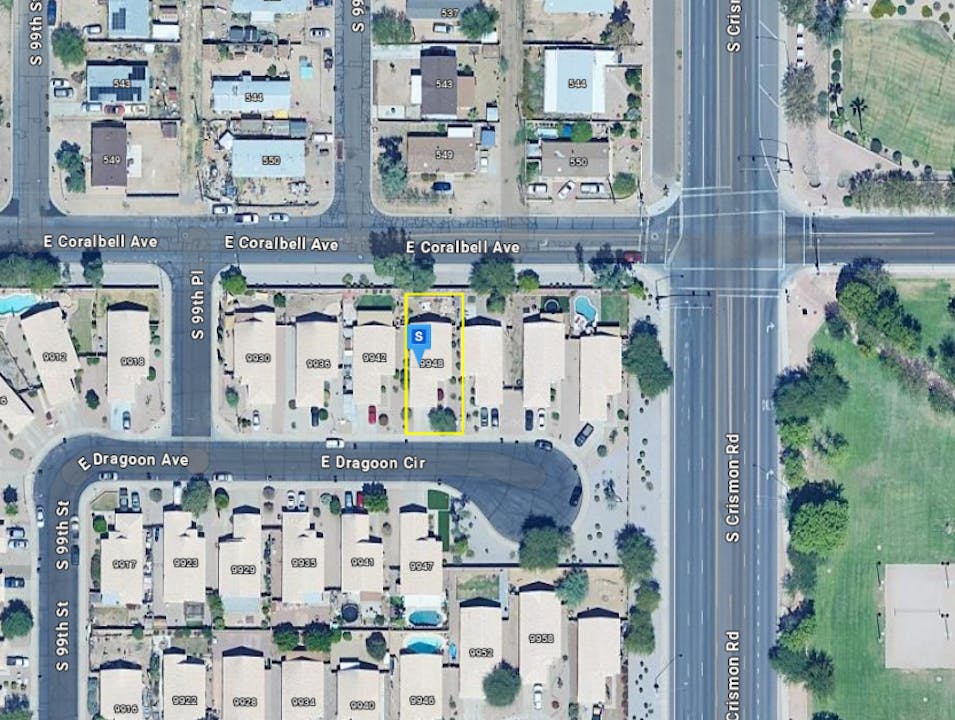 9948 East Dragoon Circle Mesa, AZ 85028, Maricopa County