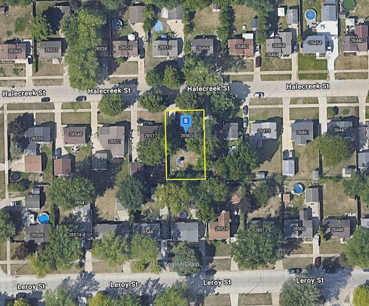 28503 Halecreek St Romulus, MI 48174, Wayne County