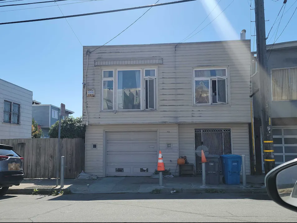 415 Harkness Avenue San Francisco, CA 94134, San Francisco County