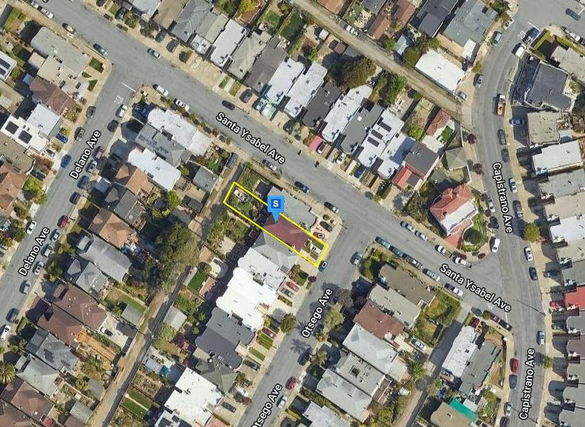Otsego Ave, San Francisco, CA 94112