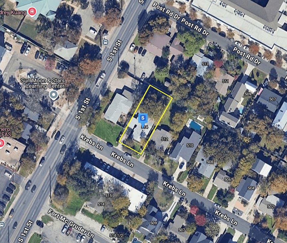 514 Krebs Ln Austin, TX 78704, Travis County