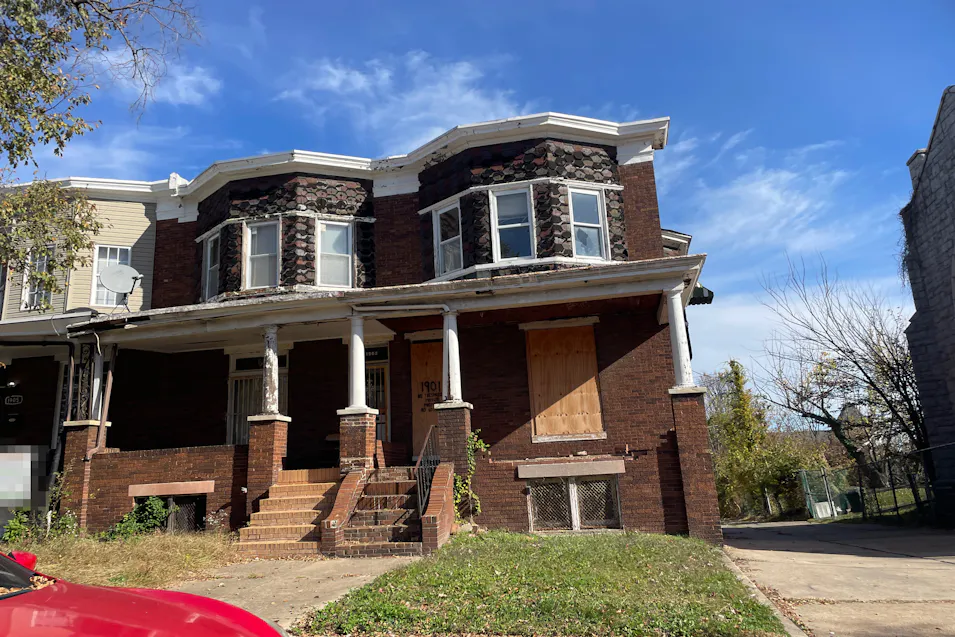 1901 Wolfe Street North Baltimore, MD 21213, Baltimore City County